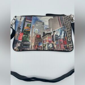 Studio Manhattan Art Design Crossbody Bag Purse 10”X6.5” New York Harry Potter